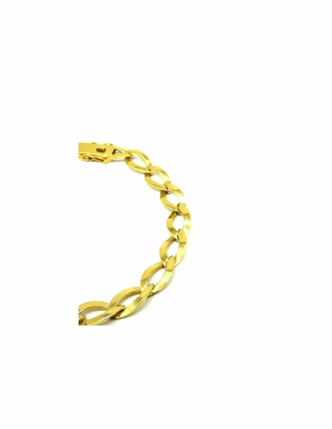 Cheap Pulsera Bilbao óvalos oro 18k - 22cm Pulseras De Plata|Pulseras De Oro
