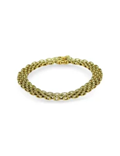 Best Sale Pulsera bismark oro 18k - 19cm Pulseras De Plata|Pulseras De Oro