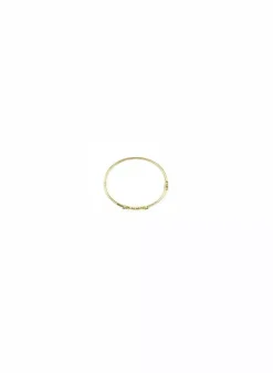 Sale Pulsera caña doble cruz egipcia oro 18k - 6.6cmcm Cañas|Pulseras De Plata