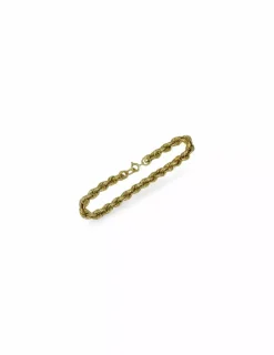 Cheap Pulsera cordón salomónico oro 18k - 20x0.5cm Pulseras De Plata|Pulseras De Oro