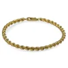 Sale Pulsera cordón salomónico oro 18k - 18x0.4cm Pulseras De Plata|Pulseras De Oro
