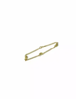 Outlet Pulsera de lunas oro 18k - 17cm Pulseras De Plata|Pulseras De Oro