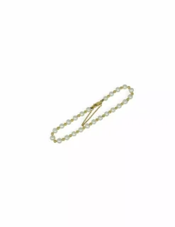 Store Pulsera de perlas y bolitas oro 18k - 19cm Pulseras De Plata|Pulseras De Oro