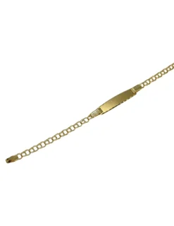 New Pulsera esclava bebe eslabón love oro 18k - 12cm - 1,6gr Esclavas|Pulseras De Plata