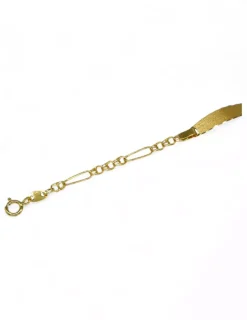Clearance Pulsera esclava bebe eslabón love x 1 oro 18k - 14cm Esclavas|Pulseras De Oro