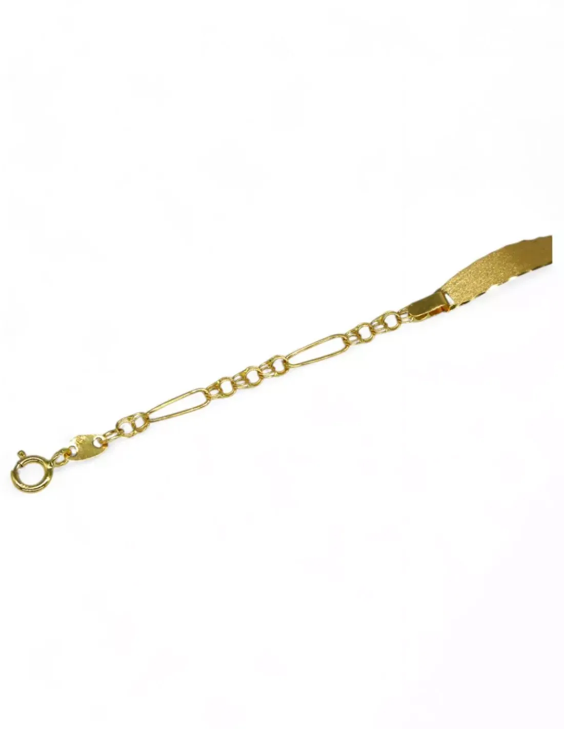 Clearance Pulsera esclava bebe eslabón love x 1 oro 18k - 14cm Esclavas|Pulseras De Oro