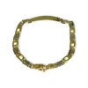 Shop Pulsera esclava con eslabón italiano oro 18k - 20cm Esclavas|Pulseras De Plata