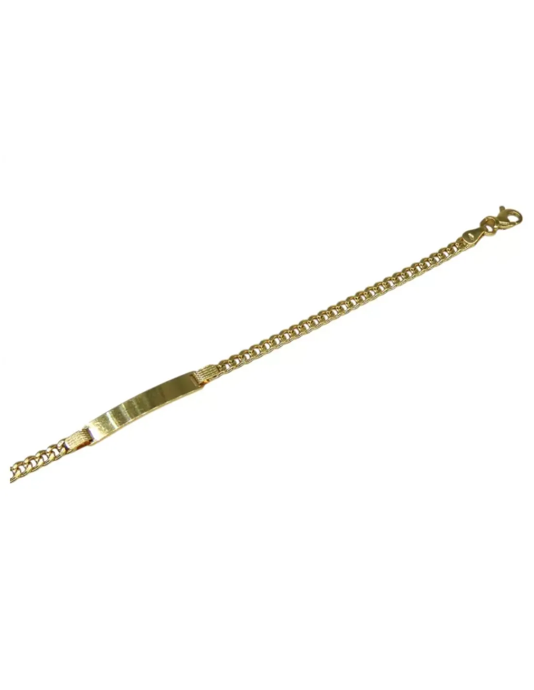Flash Sale Pulsera esclava eslabón barbada oro 18k - 18cm Esclavas|Pulseras De Plata