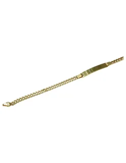 Flash Sale Pulsera esclava eslabón barbada oro 18k - 18cm Esclavas|Pulseras De Plata