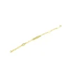 Shop Pulsera esclava love flor de oro 18k - 13cm Esclavas