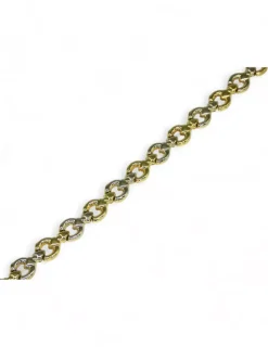 Best Sale Pulsera eslabones de estribo oro 18k - 18cm Pulseras De Plata|Pulseras De Oro
