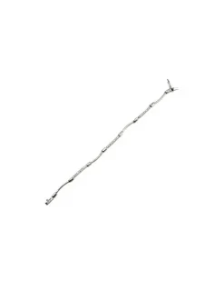 Online Pulsera 18k en oro blanco y circonitas Pulseras De Oro