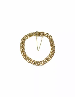 Flash Sale Pulsera love doble oro 18k - 20cm Pulseras De Plata|Pulseras De Oro