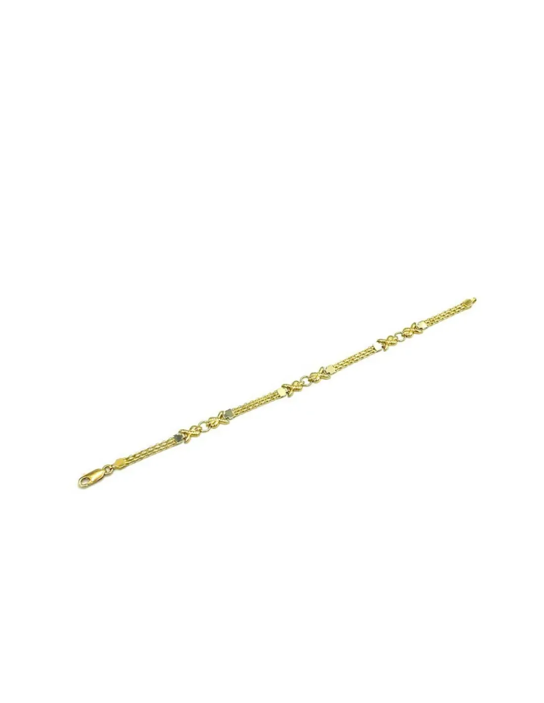 Cheap Pulsera maya y eslabón dibujo oro 18k - 19cm Pulseras De Plata|Pulseras De Oro