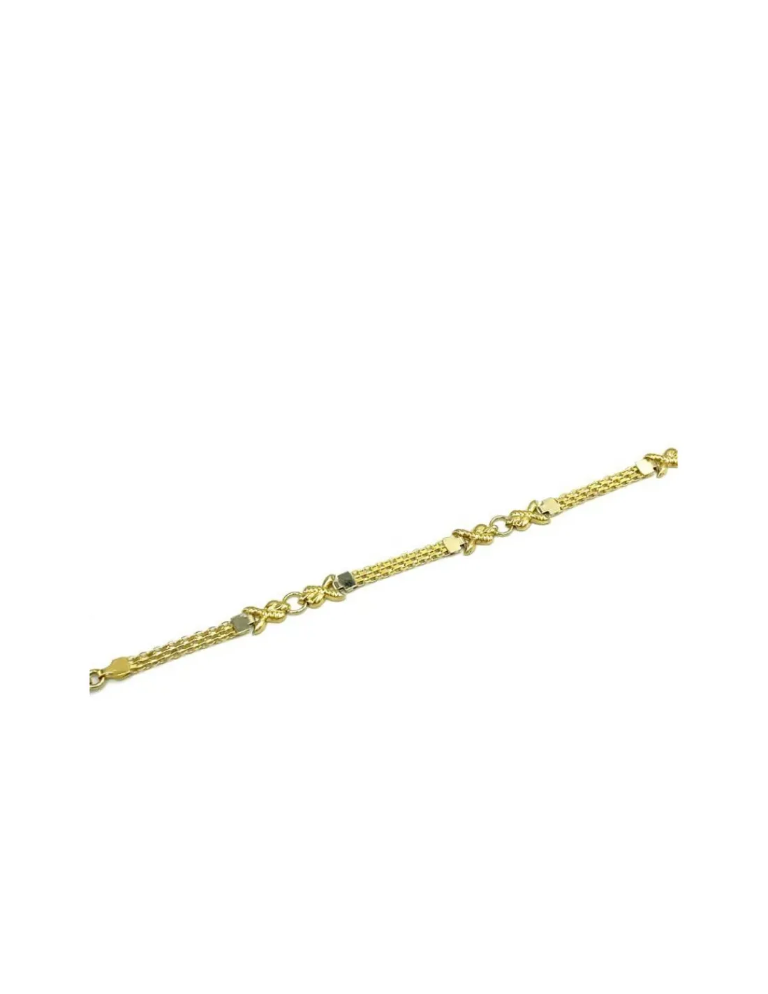 Cheap Pulsera maya y eslabón dibujo oro 18k - 19cm Pulseras De Plata|Pulseras De Oro