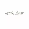 Flash Sale Pulsera olas con circonitas oro 18k - 18cm Pulseras De Plata|Pulseras De Oro