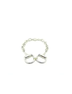 Cheap Pulsera plata estribos Pulseras De Oro