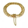 Best Sale Pulsera princesa c. seguridad oro 18k - 20cm Pulseras De Oro|Pulseras De Cuero