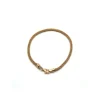 Store Pulsera redonda plata chapada rosa 18cm Pulseras De Oro