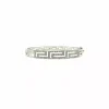 Store Pulsera tipo caña diseño greca con diamantes en oro blanco 18k - 7cm Pulseras Con Brillantes|Pulseras De Plata