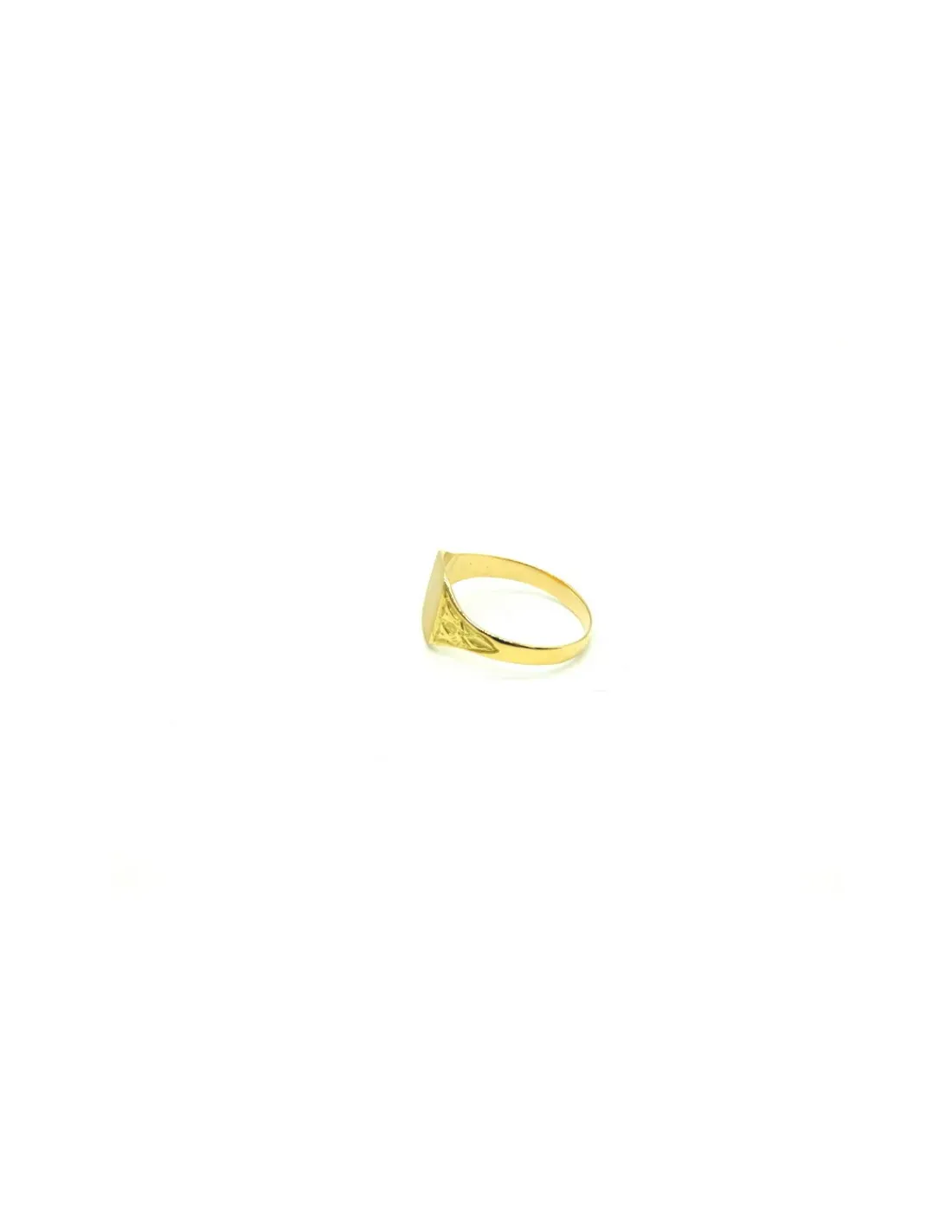 Cheap Sello comunión tallado placa cuadrada oro 18k Sellos|Anillos De Oro