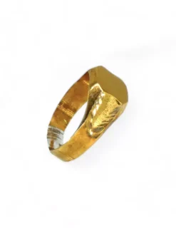 New Sello cuadrado oro 18k - T.8 Sellos|Anillos De Oro