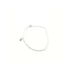 Online Tobillera plata con cilindros y chapa colgante Más Joyas